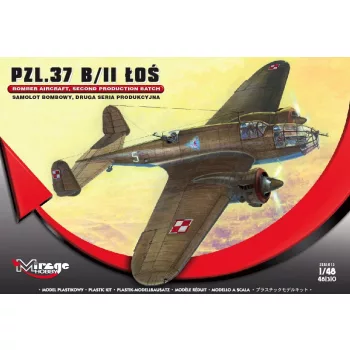 Mirage Hobby - PZL.37 B/II LOS Bomber Aircraft