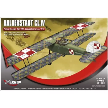   Mirage Hobby - Halberstadt CL.IV [Polish-Russian War,RAF, Occupation Forces 1919