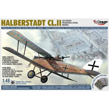   Mirage Hobby - HALBERSTADT CL.II,LATE VERSIONS PRESENTATION & SPECIAL MACHINES