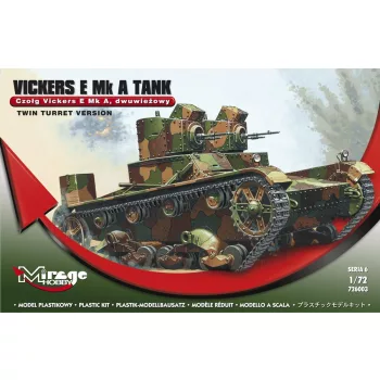 Mirage Hobby - Leichter Panzer Vickers E Mk A