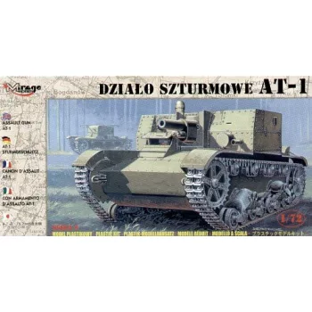 Mirage Hobby - AT-1 Sturmgeschütz mit Inneneinrichtung