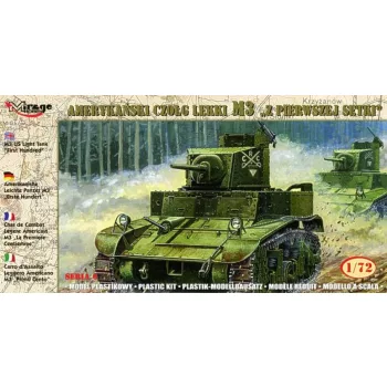 Mirage Hobby - M3 US Light Tank 'First Hundred'