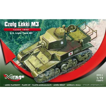 Mirage Hobby - U.S. Light Tank M3 "Luzon 1942"