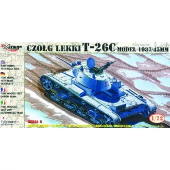   Mirage Hobby - Leichter Panzer T-26 C Modell 1937 mit 45 mm Kanone