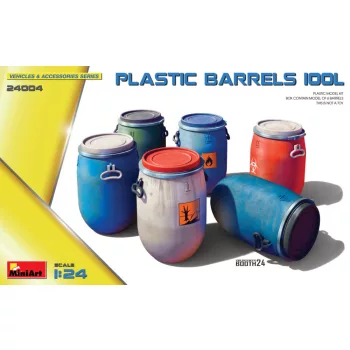 Miniart - Plastic Barrels 100L