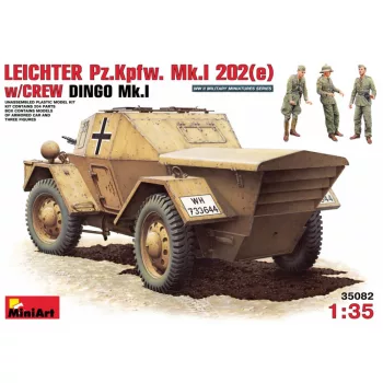 MiniArt - Leichter Pz Kpfw Mk 1 202 (e) withcrew