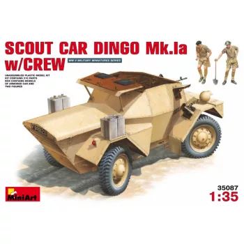 MiniArt - Scout Car Dingo Mk 1a withcrew