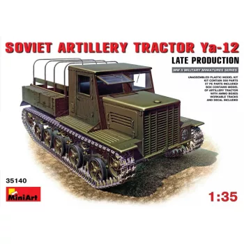 MiniArt - Ya-12 Late Prod Soviet Artillery Tractor
