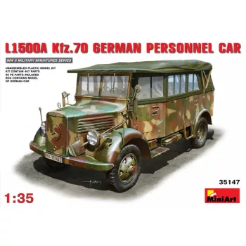 MiniArt -  L1500A (Kfz.70) German Personnel Car