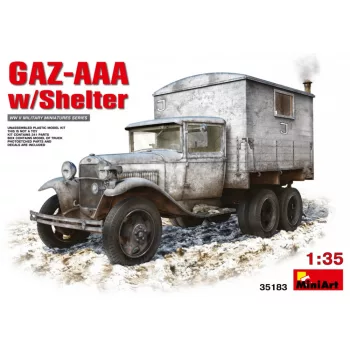 MiniArt - GAZ-AAA with Shelter