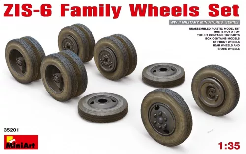 MiniArt - ZIS-6 Family Wheels Set