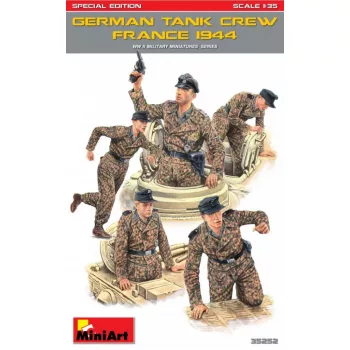 Miniart - German Tank Crew (France 1944) Special Edition