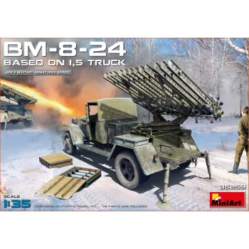Miniart - BM-8-24 Based on 1,5t Truck