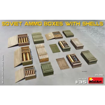 Miniart - Soviet Ammo Boxes w/Shells