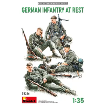 Miniart - German Infantry at Rest