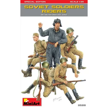 Miniart - Soviet Soldiers Riders. Special Edition