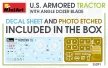 MiniArt - U.S. Armored Tractor w/Angle Dozer Blade