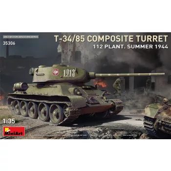 Miniart - T-34-85 Composite Turret. 112 Plant. Summer 1944