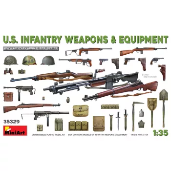 Miniart - U.S. Infantry Weapons & Equipment