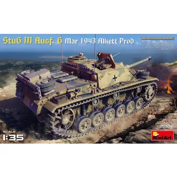 MiniArt - StuG III Ausf. G Mar 1943 Alkett Prod