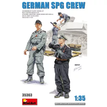 MiniArt - German SPG Crew
