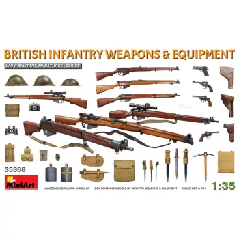 Miniart - British Infantry Weapons & Equipment