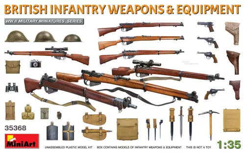 Miniart - British Infantry Weapons & Equipment