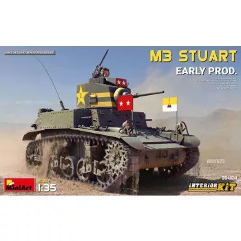 MiniArt - 1:35 M3 Stuart Early Prod. Interior Kit