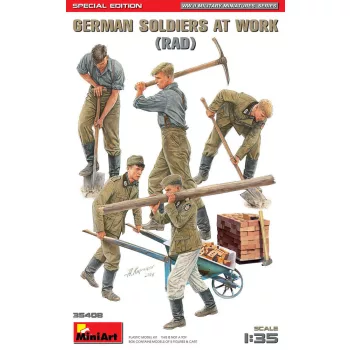 MiniArt - German Soldiers at Work (RAD) Special Edition