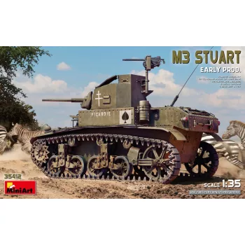MiniArt - 1/35 M3 Stuart Early Prod. 