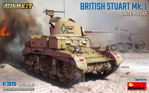 Minart - British Stuart Mk. I Late Prod. Interior Kit