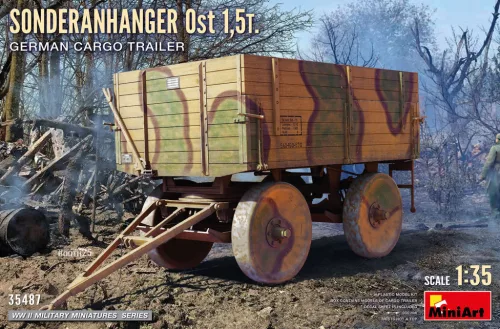 MiniArt - 1/35 Sonderanhanger Ost 1,5t. German Cargo Trailer