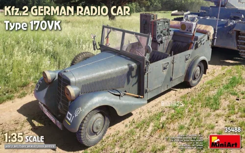 Miniart - Kfz.2 German Radio Car Type 170VK 