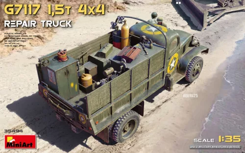 MiniArt - 1/35 G7117 1.5t 4x4 REPAIR TRUCK