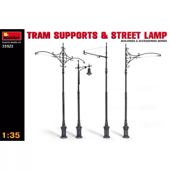MiniArt - Tram Supports and Street Lamps