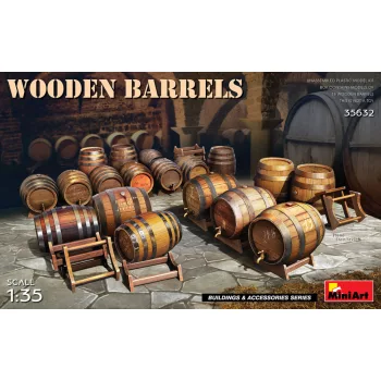 Miniart - Wooden Barrels