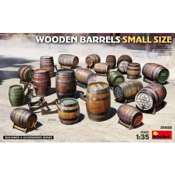 Minart - Wooden Barrels Small Size