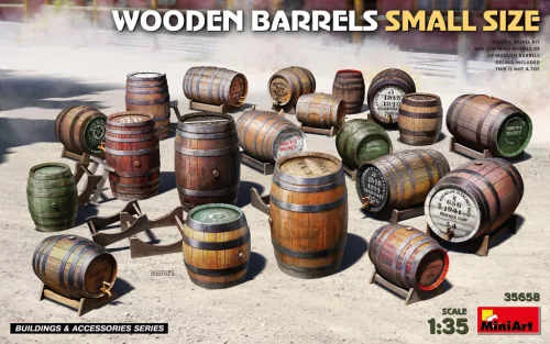 Minart - Wooden Barrels Small Size