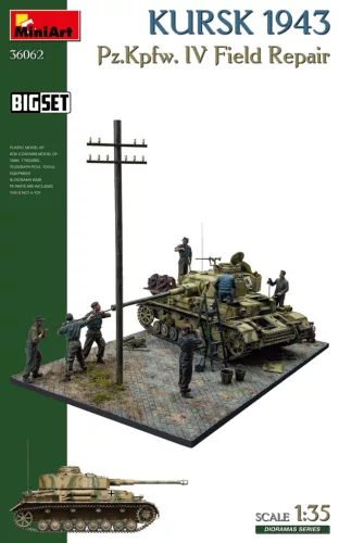 Minart - Kursk 1943. Pz.Kpfw. IV Field Repair. Big Set"