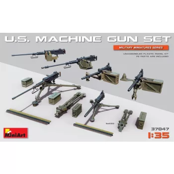 Miniart - U.S. Machine Gun Set