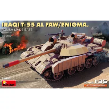 Minart - Iraqi T-55 Al Faw/Enigma. Polish Made Base
