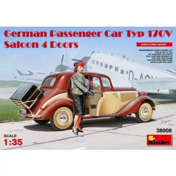 MiniArt - German Passenger Car Typ 170V Saloon 4 Doors