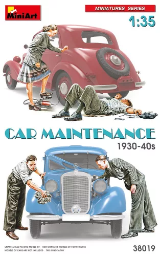 Miniart - Car Maintenance  1930-40s