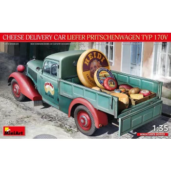 MiniArt - Cheese Delivery Car Liefer Pritschenwagen Typ 170V