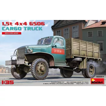 MiniArt - 1,5t 4x4 G506 Cargo Truck