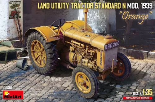 Minart - Land Utility Tractor Standard N “Orange” Mod. 1939