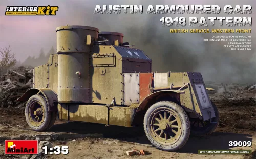 Miniart - Austin Armoured Car 1918 Pattern. British Service. Western Front . Interior Kit