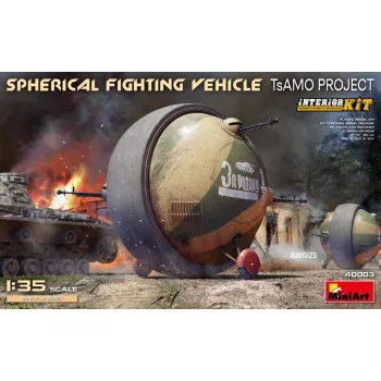   MiniArt - 1/35 SPHERICAL FIGHTING VEHICLE. TsAMO PROJECT. INTERIOR KIT