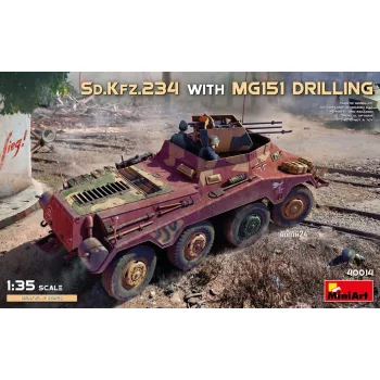 MiniArt - Sd.Kfz.234 with MG151 Drilling