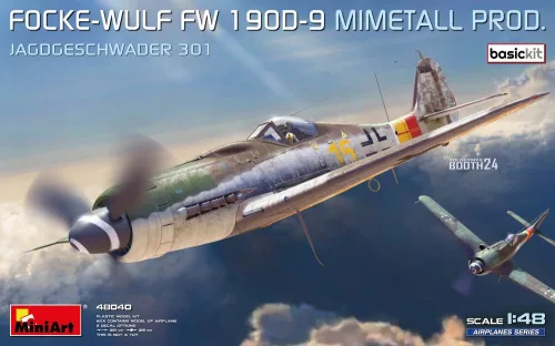 Miniart - Focke-Wulf Fw 190D-9. Mimetall Prod. Basic Kit. Jagdgeschwader 301 